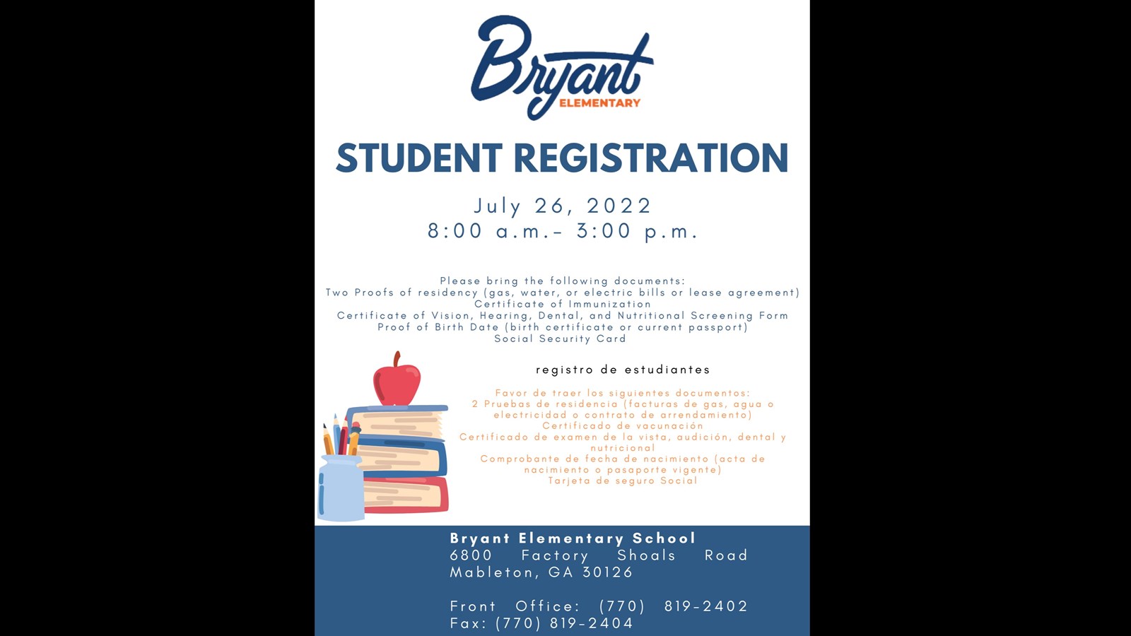 Student Registration